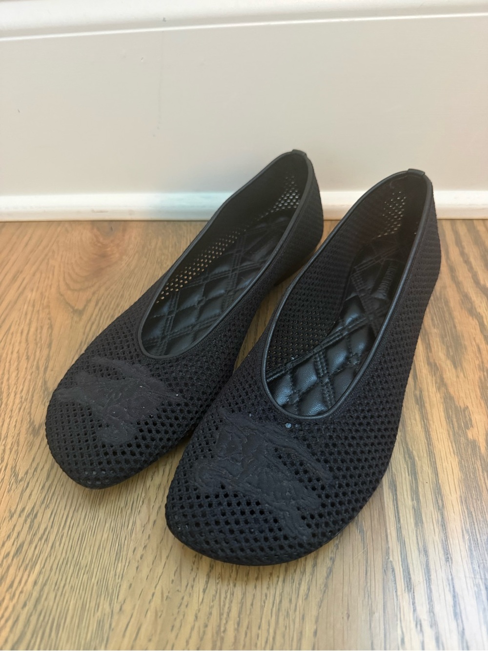 Burberry mesh flats